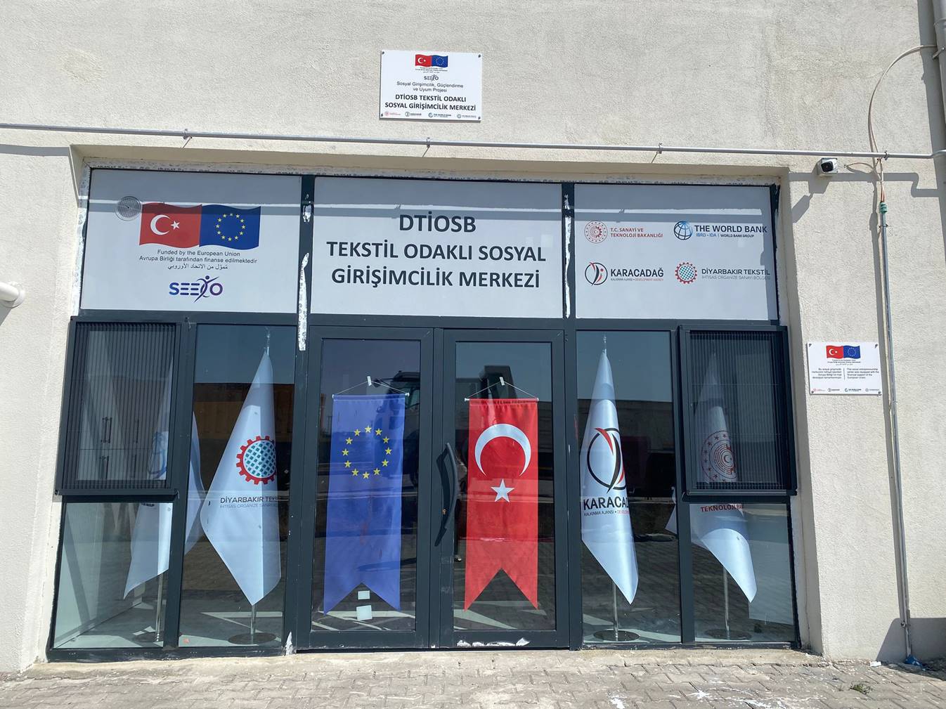 DTİOSB TEKSTİL ODAKLI SOSYAL GİRİŞİMCİLİK MERKEZİ PROJEMİZ TAMAMLANDI