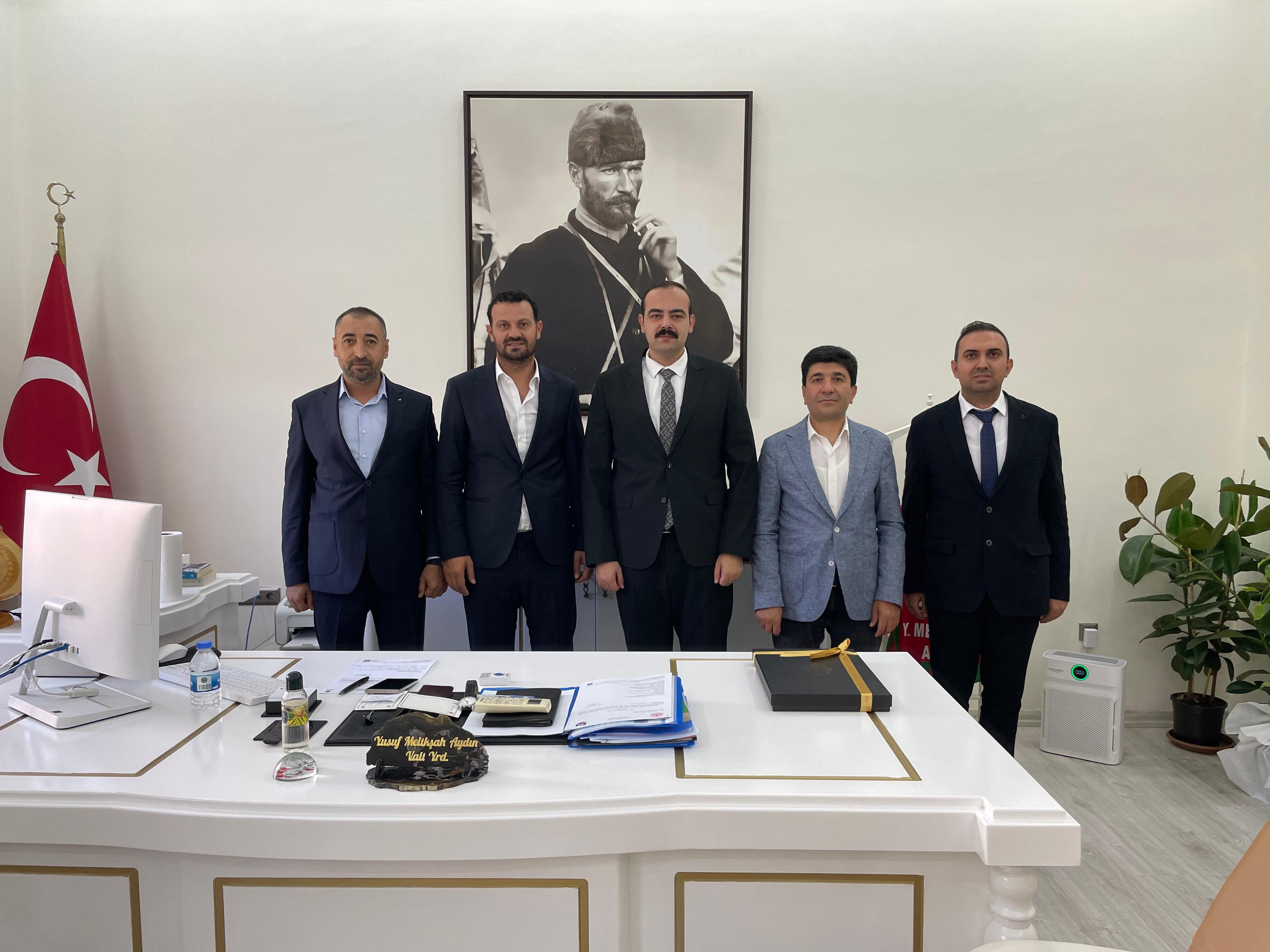 OSB Yönetiminden Vali Yardımcısına Hayırlı Olsun Ziyareti